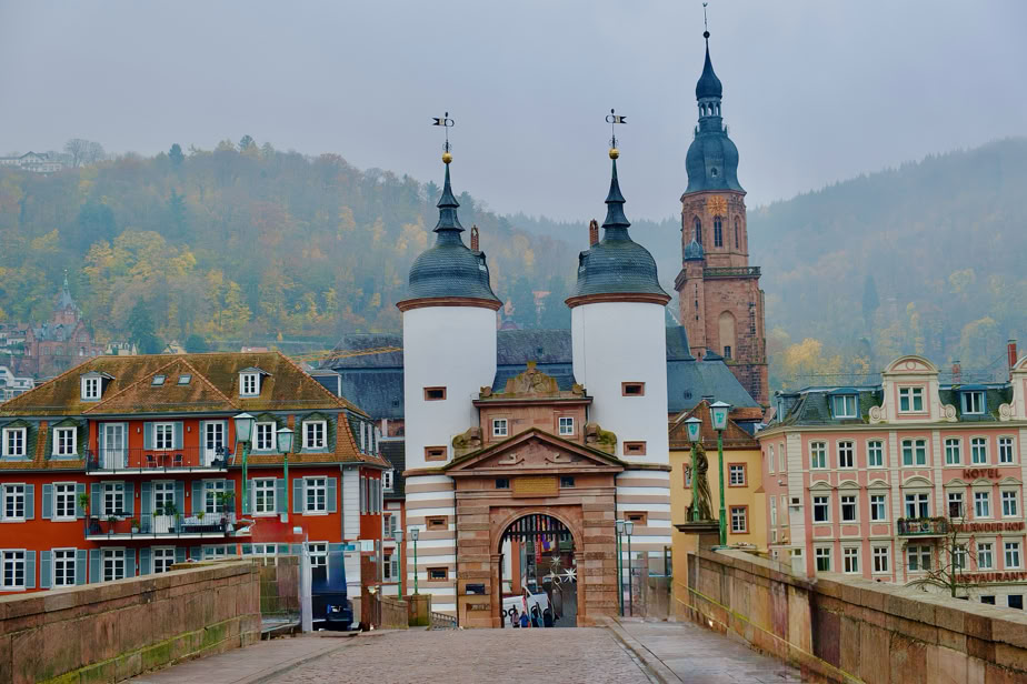 Heidelberg old town photo